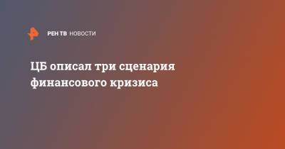 ЦБ описал три сценария финансового кризиса - ren.tv - Россия