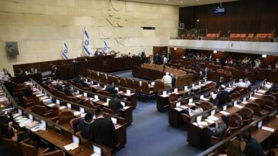 Кнессет принял закон о хозрегулировании на 2021-2022 годы в первом чтении