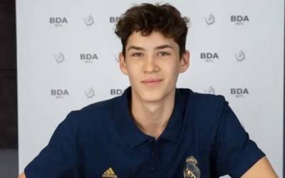 15-летний российский баскетболист подписал контракт с «Реалом»