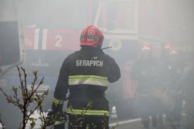 В Каменецком районе горел магазин - naviny.by - Белоруссия - район Каменецкий