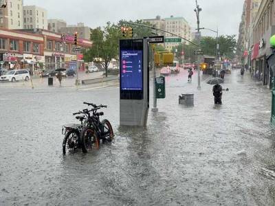 Впервые в истории Нью-Йорк может накрыть наводнение: уже 9 жертв