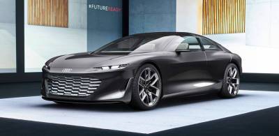 Компания Audi представила электрический концептуальный лифтбек Grandsphere