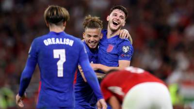 Англия разгромила Венгрию в матче квалификации ЧМ-2022