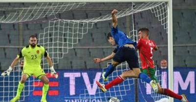 Италия упустила победу над Болгарией в матче отборочного турнира ЧМ-2022