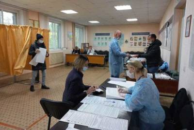 Сотрудники УФСИН Сегежи голосуют на рабочем месте