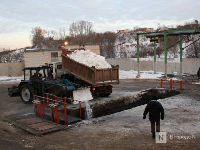 Станцию снеготаяния в Нижегородском районе достроят до конца года