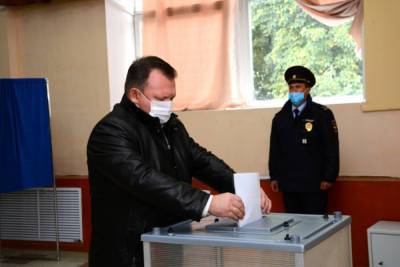 Начальник УМВД по Пензенской области Павел Гаврилин проголосовал на выборах губернатора