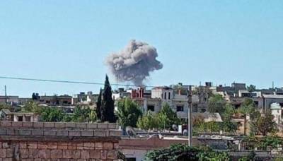 Российская авиация нанесла удар по турецким позициям в Сирии