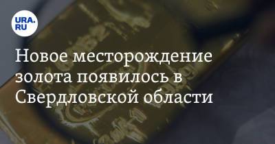Новое месторождение золота появилось в Свердловской области