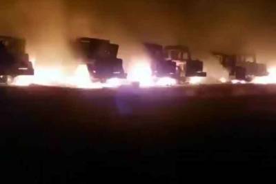 Диверсия в ЮАР: неизвестные сожгли свыше 100 единиц бронетехники