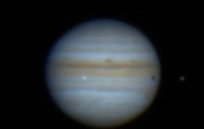 Астрономы засняли стокновение Юпитера с неизвестным объектом
