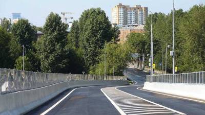 Завершены основные работы по благоустройству магистрали Большие Каменщики — Пролетарский проспект