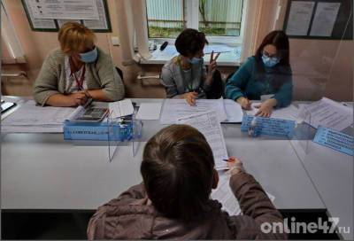 Более 403 тысяч жителей Ленобласти проголосовали по данным на 12:00 воскресенья