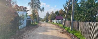 В деревне Можайское по предложениям жителей отремонтировали улицу Котельниково