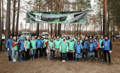 1000 молодых сосен высадил Сбер в рамках всероссийской экологической акции «Сохраним лес»