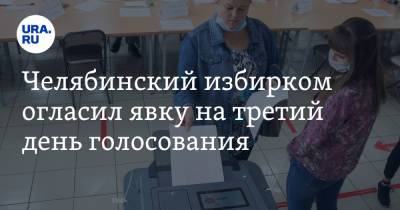 Челябинский избирком огласил явку на третий день голосования