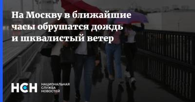 На Москву в ближайшие часы обрушатся дождь и шквалистый ветер
