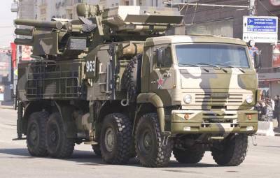 ЗРК «Панцирь» перехватили и уничтожили крылатые ракеты «противника» на манёврах в Крыму