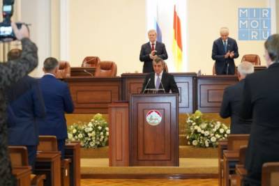 Сергей Меликов поздравил с избранием на должность главу Республики Северная Осетия – Алания