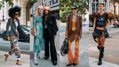 Cтритстайл на Неделе моды в Лондоне весна-лето 2022