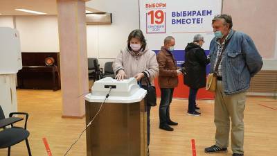 Явка на выборах в Госдуму в Санкт-Петербурге превысила 16%