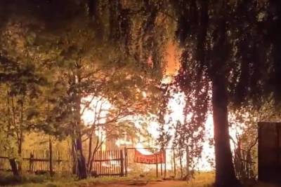 В Тверской области на пожарище нашли тело мужчины