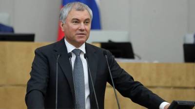 Вячеслав Володин очно проголосовал на выборах в Госдуму