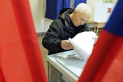 На выборах в Санкт-Петербурге явка немногим превысила 35%