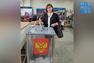 Сотрудники Центра информационных технологий Дагестана проголосовали на выборах