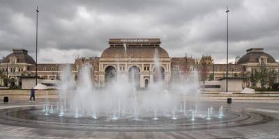 Собянин открыл центральную часть парка на Павелецкой площади