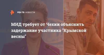 МИД требует от Чехии объяснить задержание участника "Крымской весны"