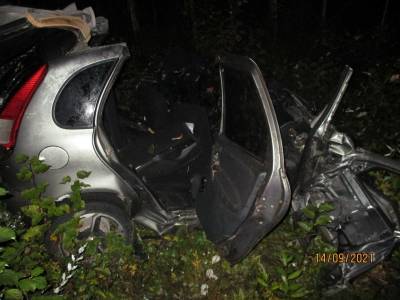 В Коми на трассе "Вятка" погиб 42-летний водитель "Лады Калина"