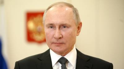 Президент России дистанционно проголосовал на выборах в Госдуму