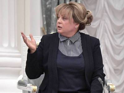 Памфилова пообещала неотвратимое наказание «организаторам безобразий» на петербургских выборах