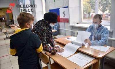 В свердловском поселке проголосовали больше половины жителей
