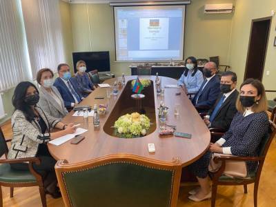 В Агентстве Азербайджана по разминированию прошла встреча с делегацией Ассоциации омбудсменов ОИС