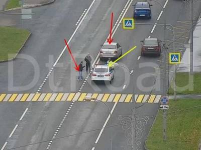 В Бутово автомобиль на «зебре» сбил пешехода