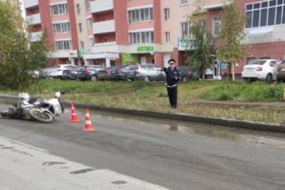 Мотоциклист пострадал в ДТП на Эльмаше в Екатеринбурге
