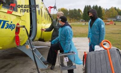 За голосами к вахтовикам из Омской области отправили вертолет