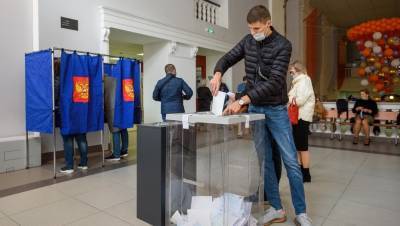 Явка во второй день выборов в Петербурге составила около 20%