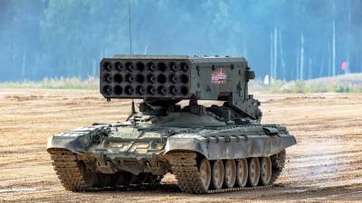 Модернизированные ТОС-1А «Солнцепёк» поступили в российскую армию