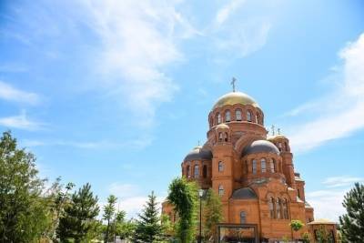 В Волгограде на открытии храма Александра Невского покажут световое шоу