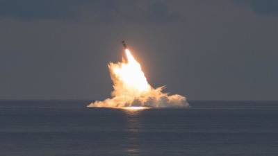 Подлодка ВМС США запустила две баллистические ракеты