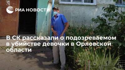 СК: подозреваемый в убийстве девятилетней девочки в Орловской области ранее не был судим