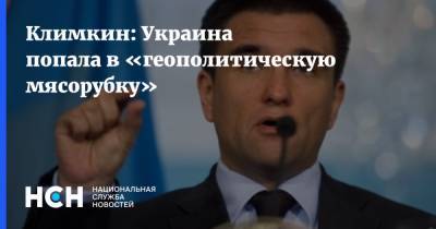 Климкин: Украина попала в «геополитическую мясорубку»