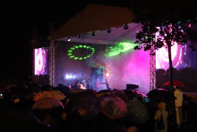 Празднование Дня города Гродно завершилось концертом известных исполнителей