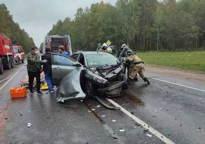 Рязанцы попали в серьезное ДТП во Владимирской области