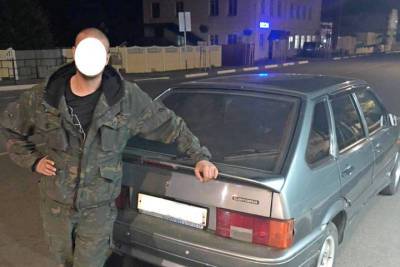 В Сасове задержали 33-летнего пьяного водителя