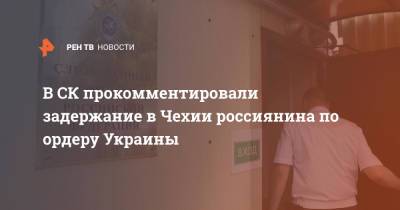 В СК прокомментировали задержание в Чехии россиянина по ордеру Украины