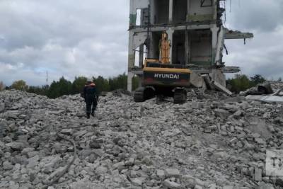 В Казани при разборе кирпичной стены погиб рабочий
